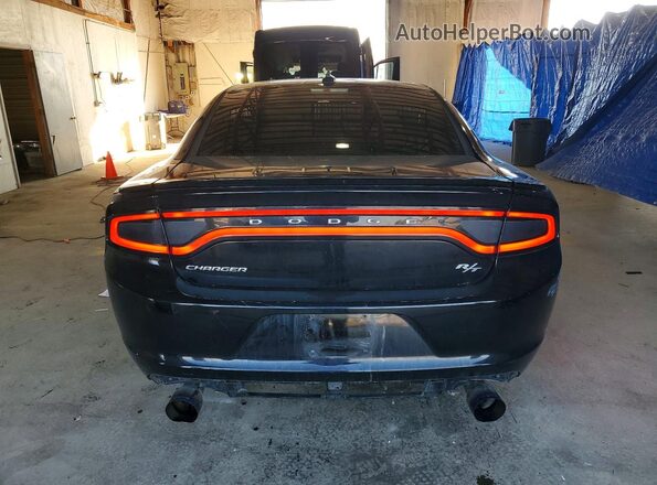 2C3CDXCT0HH524728 2017 DODGE CHARGER Двухцветный Вид сзади