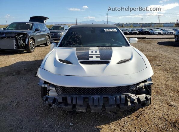 2C3CDXCT0JH237878 2018 DODGE CHARGER White წინა ხედი