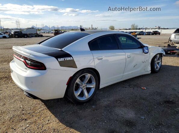 2C3CDXCT0JH237878 2018 DODGE CHARGER White უკანა მარჯვენა