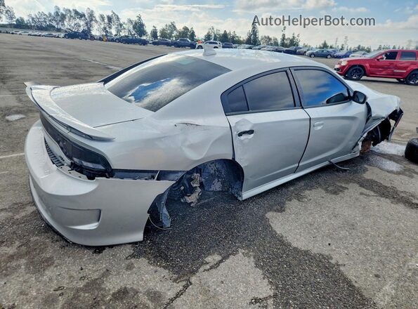 2C3CDXCT0LH202843 2020 DODGE CHARGER Серебряный Задняя правая четверть