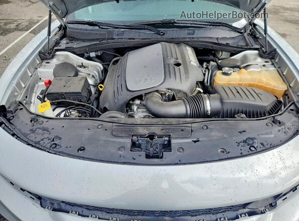 2C3CDXCT0LH202843 2020 DODGE CHARGER Серебряный Вид задней части салона