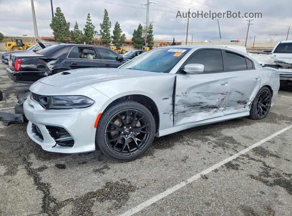 2C3CDXCT0LH202843 2020 DODGE CHARGER Серебряный Передняя левая четверть