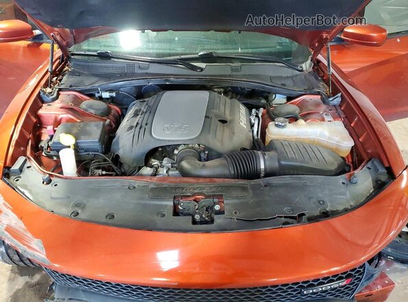 2C3CDXCT0LH224177 2020 DODGE CHARGER Оранжевый Вид задней части салона