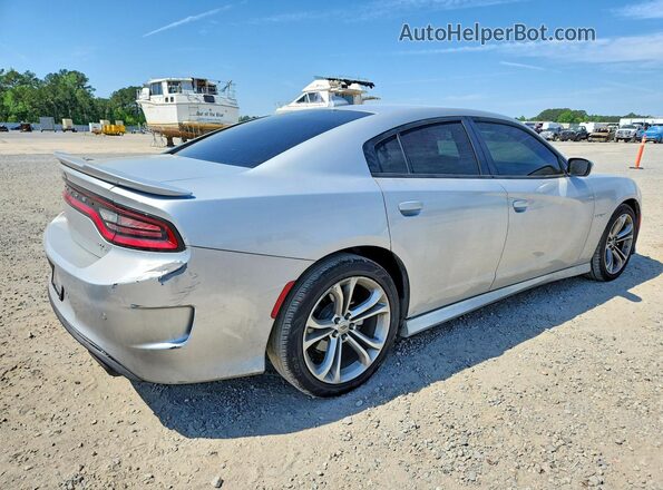 2C3CDXCT0NH152593 2022 DODGE CHARGER Серебряный Задняя правая четверть