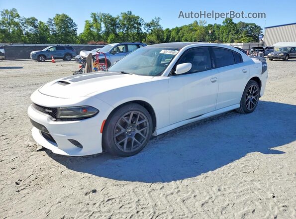 2C3CDXCT1JH157845 2018 DODGE CHARGER Белый Передняя левая четверть