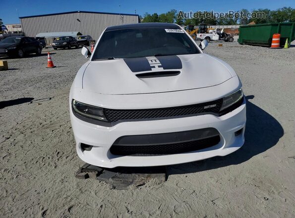 2C3CDXCT1JH157845 2018 DODGE CHARGER Белый Вид спереди