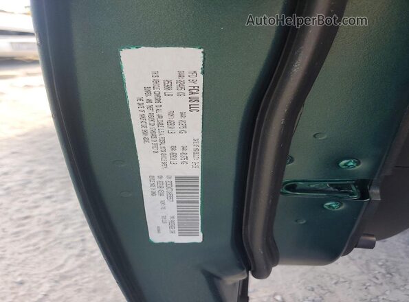 2C3CDXCT1KH599977 2019 DODGE CHARGER Зеленый Вид подкапотного пространства