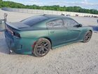 2019 Dodge Charger R Зеленый vin: 2C3CDXCT1KH599977