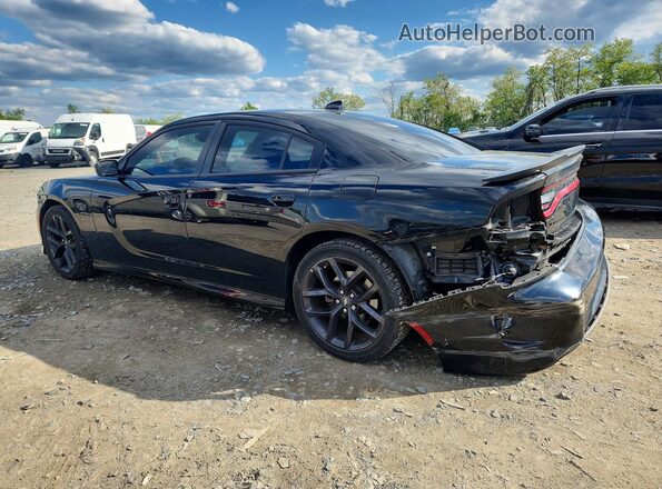 2C3CDXCT1NH202000 2022 DODGE CHARGER Black უკანა მარცხენა