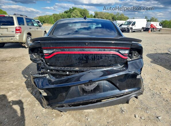 2C3CDXCT1NH202000 2022 DODGE CHARGER Black უკანა ხედი