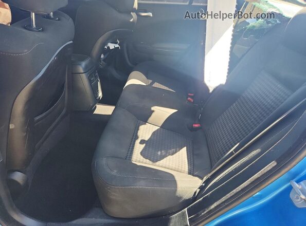 2C3CDXCT2KH570195 2019 DODGE CHARGER Синий Вид задних сидений
