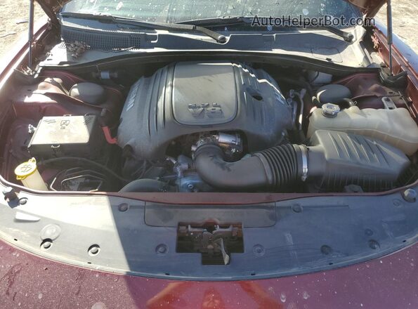 2C3CDXCT2LH211785 2020 DODGE CHARGER Burgundy უკანა სალონის ხედი