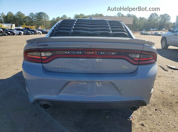 2C3CDXCT2LH220292 2020 DODGE CHARGER Gray უკანა ხედი