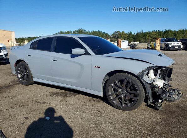 2C3CDXCT2LH220292 2020 DODGE CHARGER Gray წინა მარჯვენა