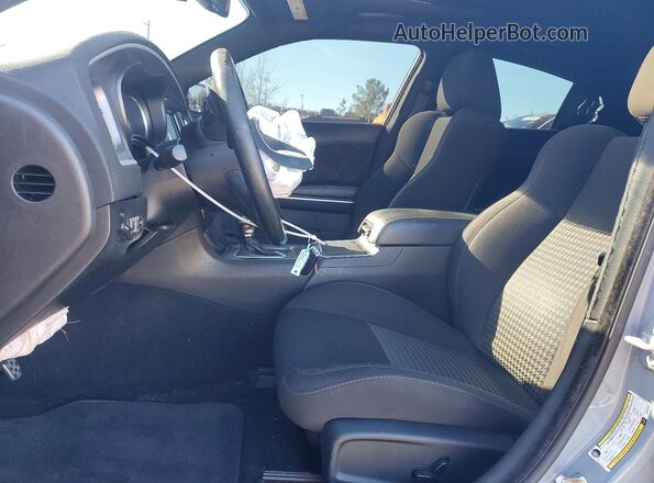 2C3CDXCT2LH220292 2020 DODGE CHARGER Gray წინა სალონის ხედი