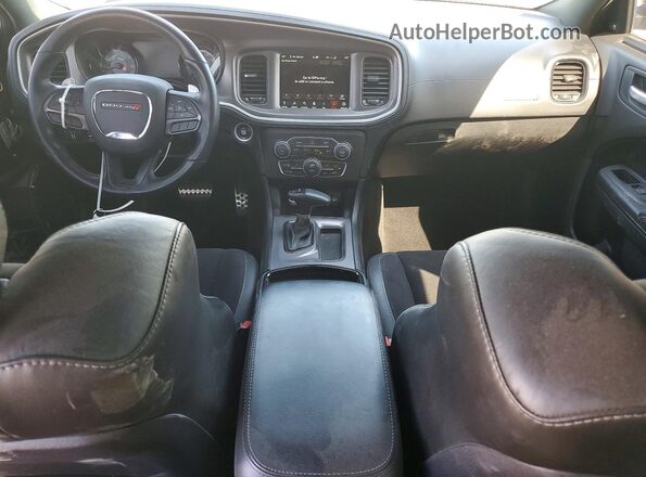 2C3CDXCT2MH645285 2021 DODGE CHARGER Фиолетовый Вид панели приборов