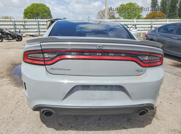 2C3CDXCT2NH232025 2022 DODGE CHARGER Silver Vista trasera
