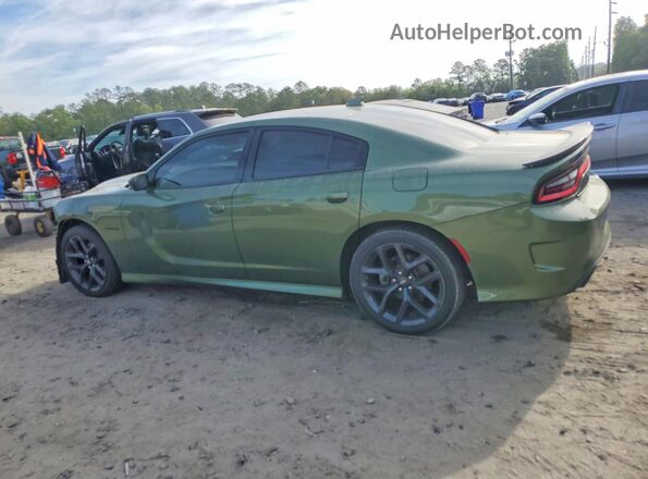2C3CDXCT2NH240450 2022 DODGE CHARGER Green Tył lewy