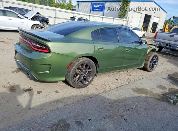 2C3CDXCT2NH240450 2022 DODGE CHARGER Green Tył prawy
