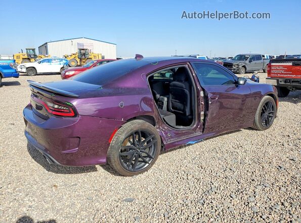 2C3CDXCT2NH246443 2022 DODGE CHARGER Purple უკანა მარჯვენა