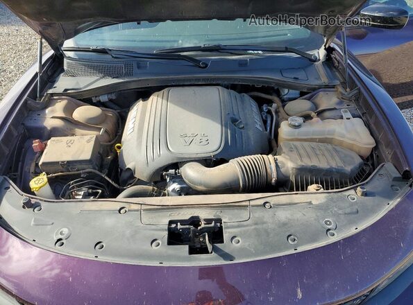 2C3CDXCT2NH246443 2022 DODGE CHARGER Purple უკანა სალონის ხედი