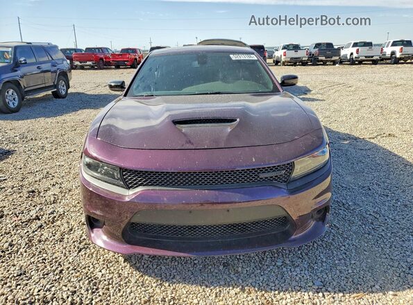 2C3CDXCT2NH246443 2022 DODGE CHARGER Purple წინა ხედი