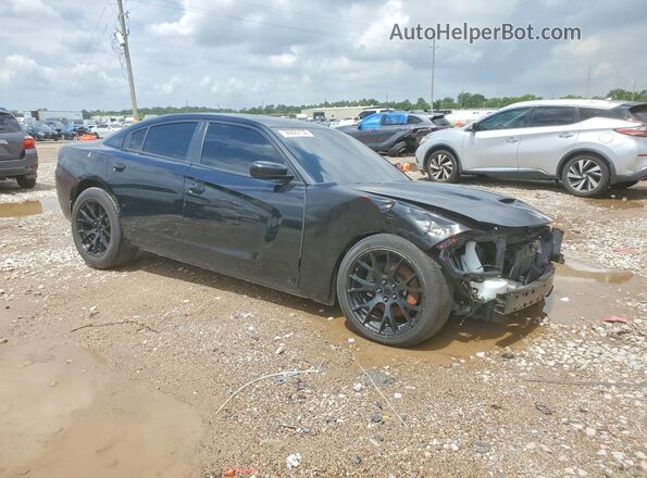 2C3CDXCT3HH620269 2017 DODGE CHARGER Black Delantero derecho