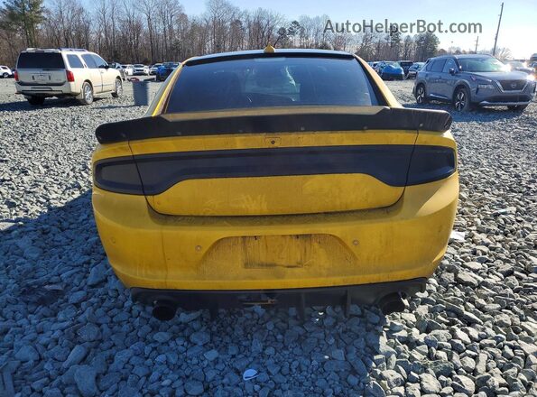 2C3CDXCT3JH129349 2018 DODGE CHARGER Желтый Вид сзади
