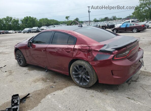 2C3CDXCT3LH208314 2020 DODGE CHARGER Темно-бордовый Задняя левая четверть