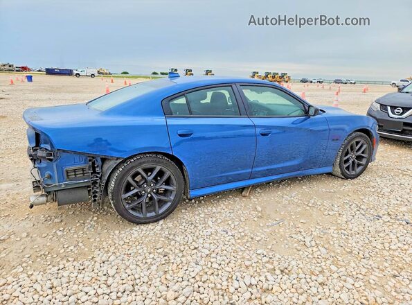2C3CDXCT3PH555633 2023 DODGE CHARGER Синий Задняя правая четверть