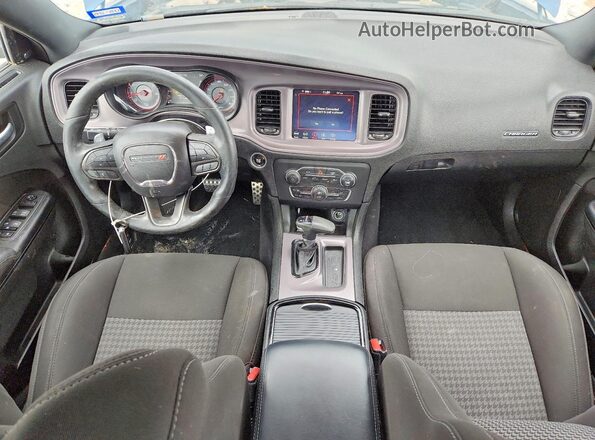 2C3CDXCT3PH555633 2023 DODGE CHARGER Синий Вид панели приборов