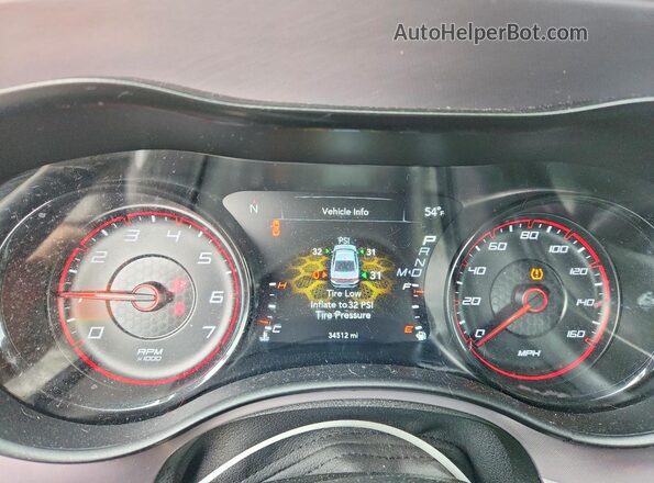 2C3CDXCT3PH555633 2023 DODGE CHARGER Синий Вид щитка приборов