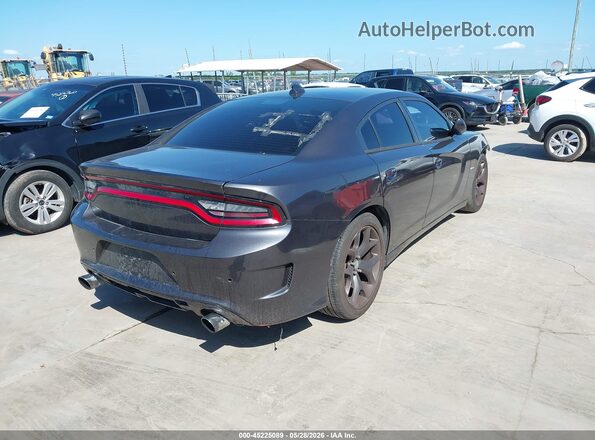 2C3CDXCT4GH132088 2016 DODGE CHARGER Черный Задняя правая четверть