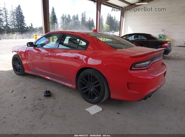 2C3CDXCT4MH592167 2021 DODGE CHARGER Красный Задняя левая четверть