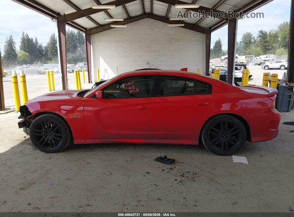 2C3CDXCT4MH592167 2021 DODGE CHARGER Красный Панорамный вид салона 360°