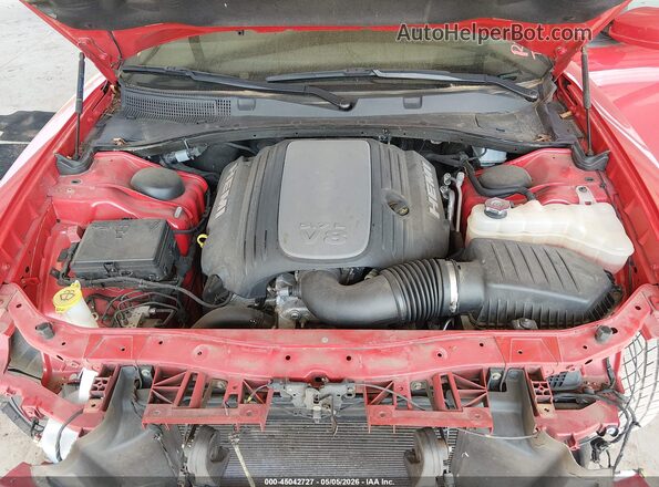 2C3CDXCT4MH592167 2021 DODGE CHARGER Красный Вид сзади