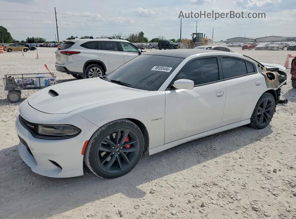 2C3CDXCT4MH616547 2021 DODGE CHARGER White Передня ліва чверть