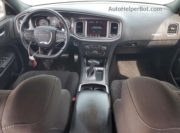 2C3CDXCT4MH616547 2021 DODGE CHARGER White Вид панелі приладів