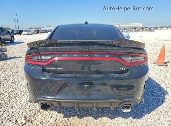 2C3CDXCT4NH251076 2022 DODGE CHARGER Black უკანა ხედი