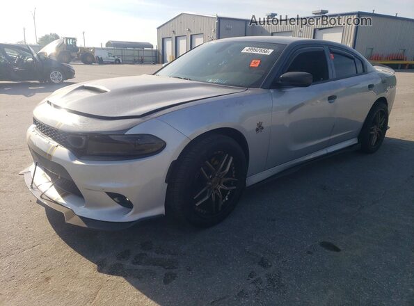 2C3CDXCT4PH550473 2023 DODGE CHARGER Silver Передня ліва чверть