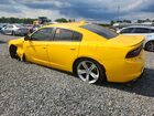 2018 Dodge Charger R Yellow vin: 2C3CDXCT5JH150171