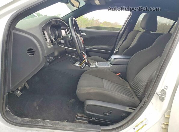 2C3CDXCT5NH129231 2022 DODGE CHARGER Белый Вид салона спереди