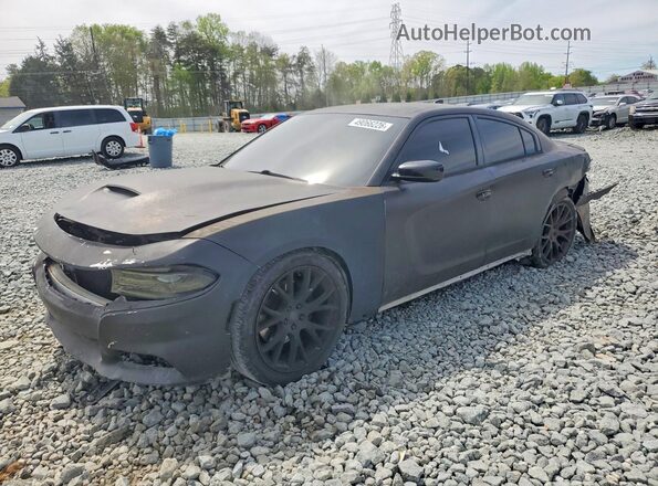 2C3CDXCT6GH178800 2016 DODGE CHARGER Черный Передняя левая четверть