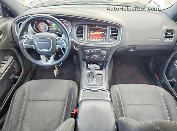 2C3CDXCT6GH280825 2016 DODGE CHARGER Silver წინა პანელის ხედი