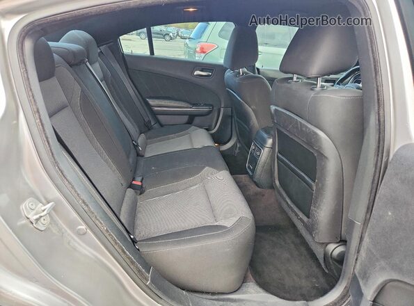 2C3CDXCT6GH280825 2016 DODGE CHARGER Silver უკანა სავარძლების ხედი