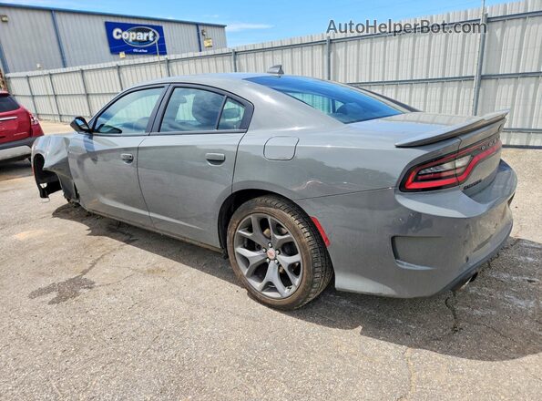 2C3CDXCT6KH629877 2019 DODGE CHARGER Серый Задняя левая четверть