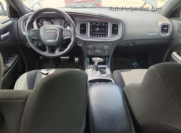 2C3CDXCT6KH629877 2019 DODGE CHARGER Серый Вид панели приборов