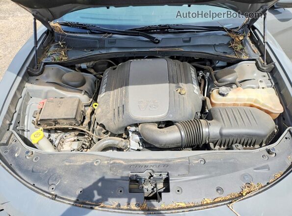 2C3CDXCT6KH629877 2019 DODGE CHARGER Серый Вид задней части салона