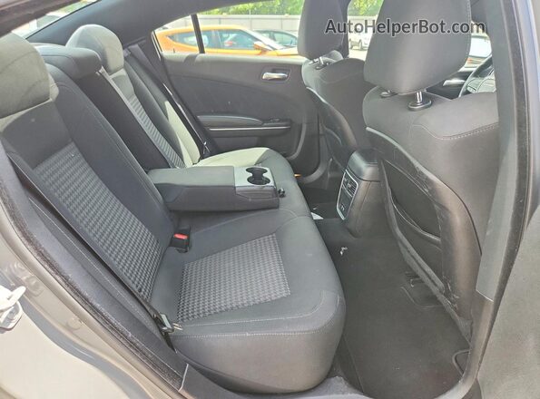 2C3CDXCT6KH629877 2019 DODGE CHARGER Серый Вид задних сидений