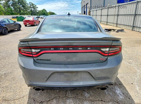 2C3CDXCT6KH629877 2019 DODGE CHARGER Серый Вид сзади
